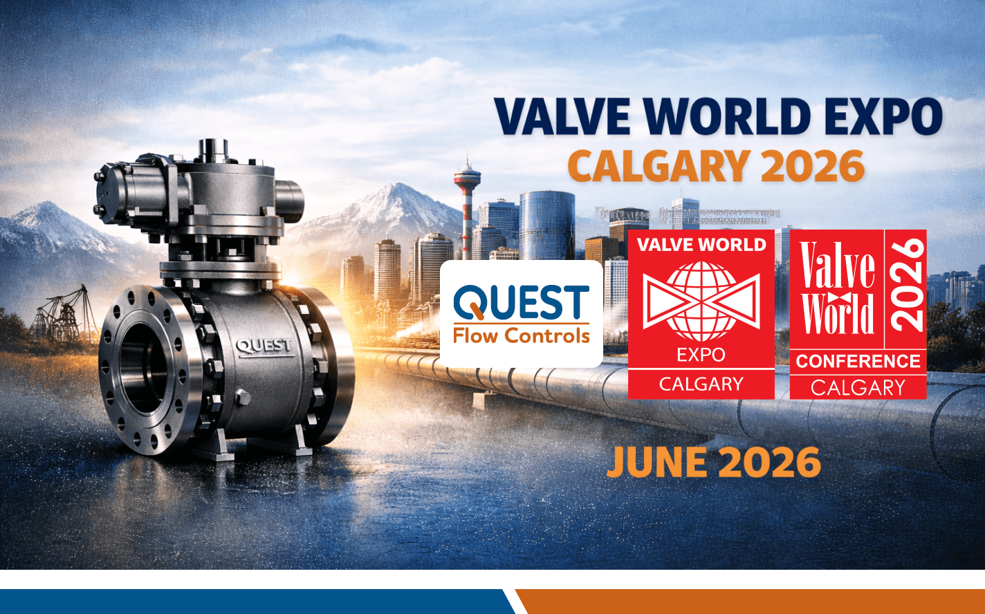 Quest Flow Controls to Exhibit at Valve World Calgary 2026